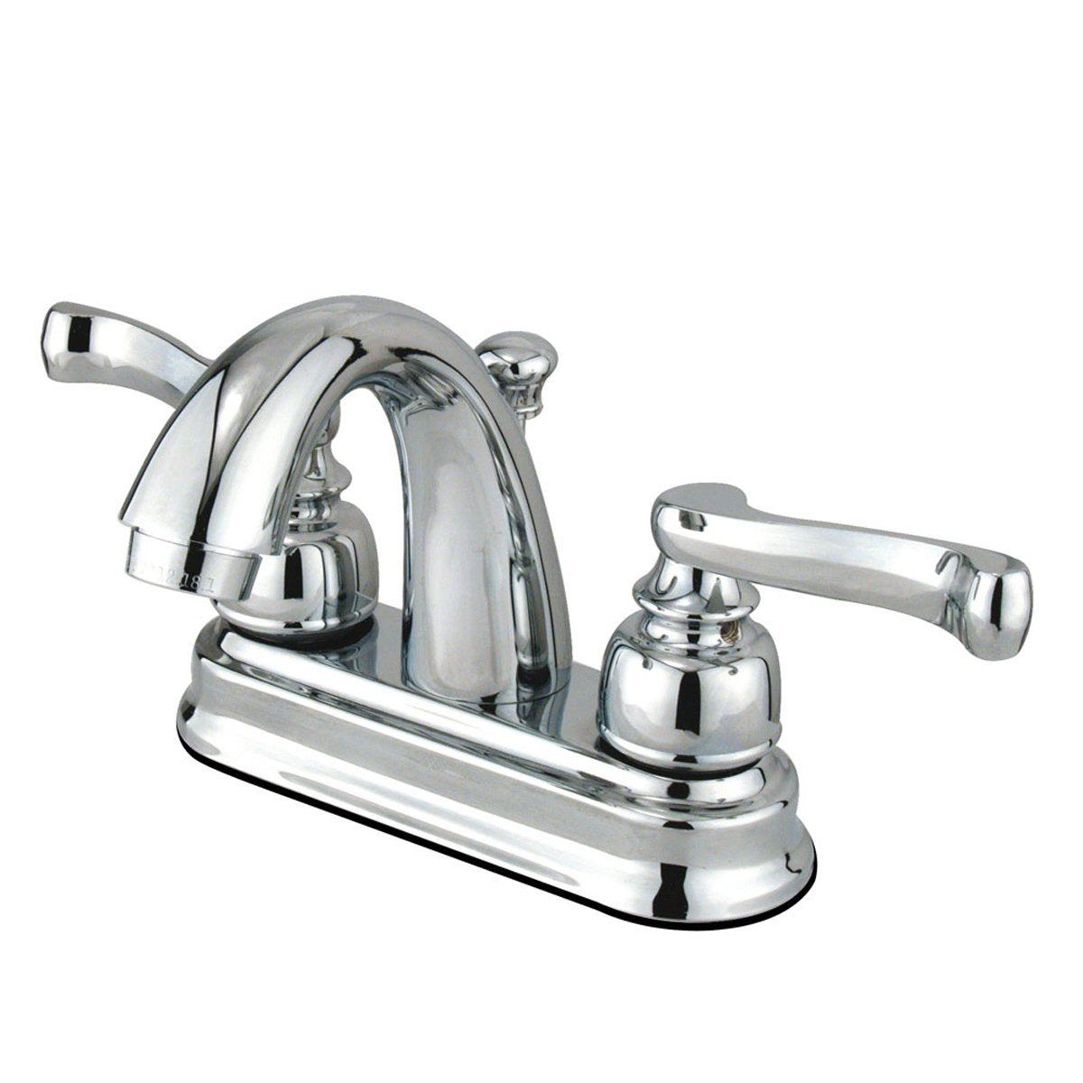 Kingston Brass Water Saving Royale Centerset Lavatory Faucet with Scroll Lever Handles-Bathroom Faucets-Free Shipping-Directsinks.