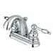 Kingston Brass Water Saving Knight Centerset Lavatory Faucet with Lever Handles-Bathroom Faucets-Free Shipping-Directsinks.