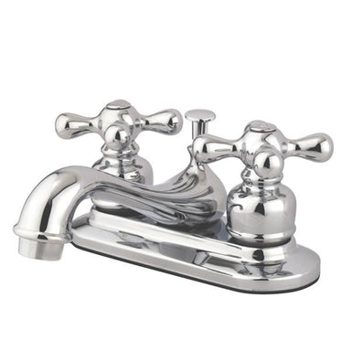 Kingston Brass Water Saving Restoration Centerset Lavatory Faucet with Cross Handles-Bathroom Faucets-Free Shipping-Directsinks.