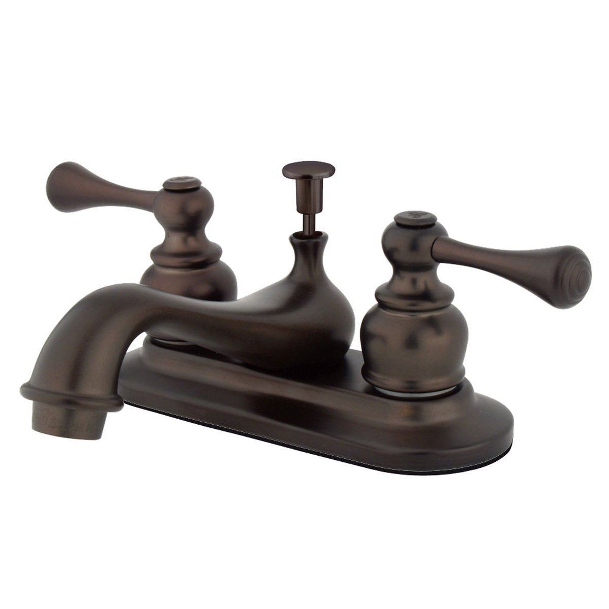Kingston Brass Water Saving Vintage Centerset Lavatory Faucet with Lever Handles-Bathroom Faucets-Free Shipping-Directsinks.