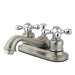 Kingston Brass Water Saving Restoration Centerset Lavatory Faucet with Cross Handles-Bathroom Faucets-Free Shipping-Directsinks.