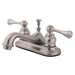 Kingston Brass Water Saving Vintage Centerset Lavatory Faucet with Lever Handles-Bathroom Faucets-Free Shipping-Directsinks.