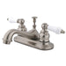 Kingston Brass Water Saving Restoration Centerset Porcelain Lever Handles Lavatory Faucet-Bathroom Faucets-Free Shipping-Directsinks.