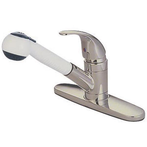 Kingston Brass Water Saving Legacy Pull-out Kitchen Faucet-Kitchen Faucets-Free Shipping-Directsinks.