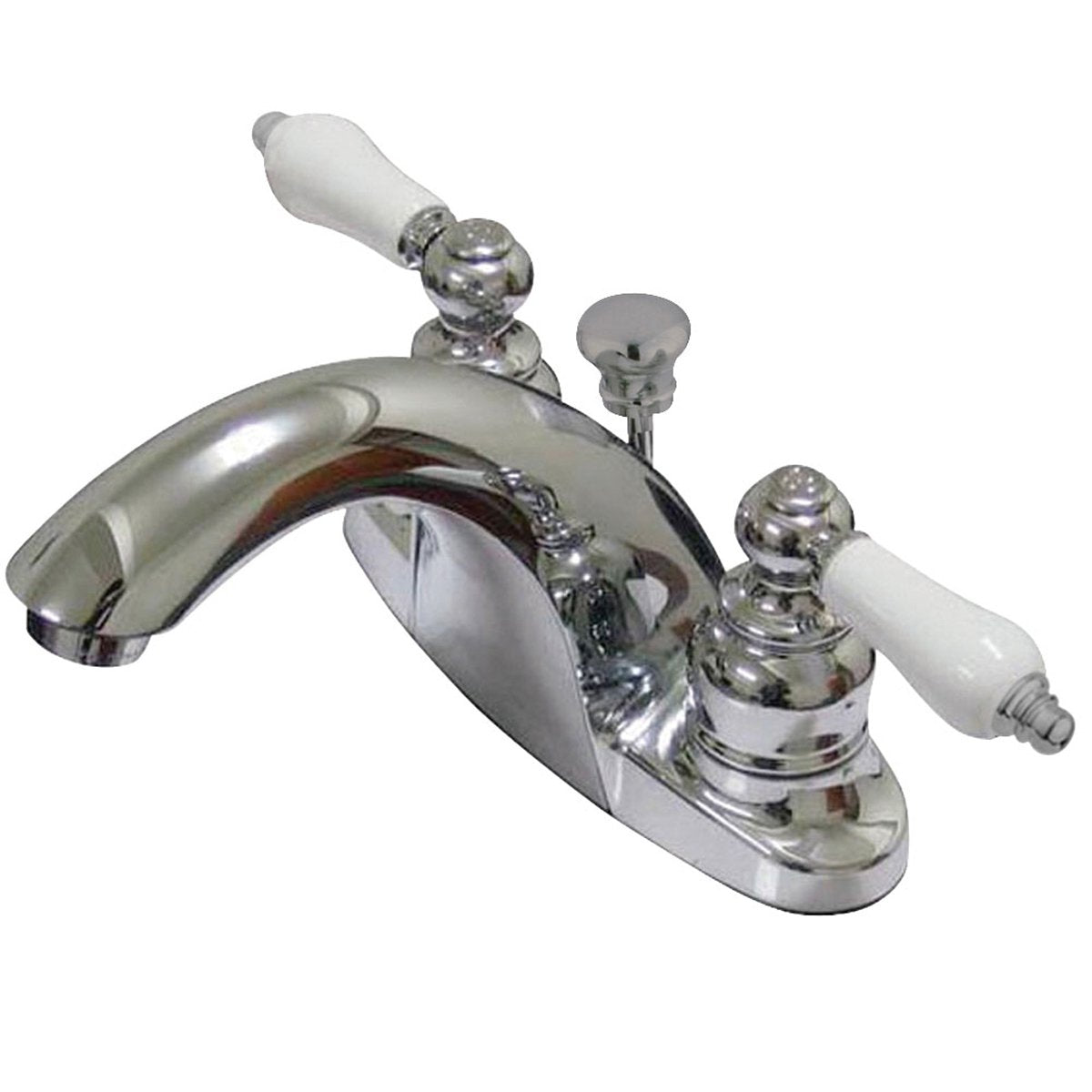 Kingston Brass Water Saving English Country Classic Handles Centerset Lavatory Faucet-Bathroom Faucets-Free Shipping-Directsinks.
