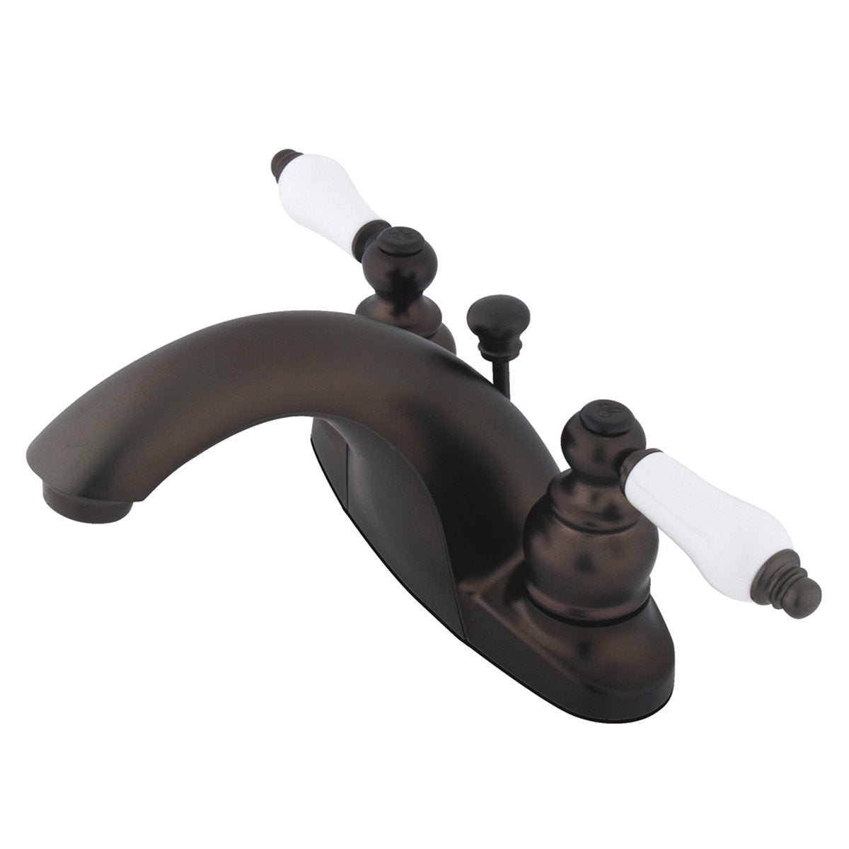 Kingston Brass Water Saving English Country Classic Handles Centerset Lavatory Faucet-Bathroom Faucets-Free Shipping-Directsinks.