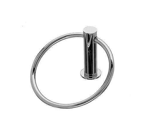 Topknobs HOP5PC Towel Ring in Polished Chrome-DirectSinks