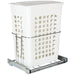 Hardware Resources Plastic Pullout Hamper with Lid-DirectSinks