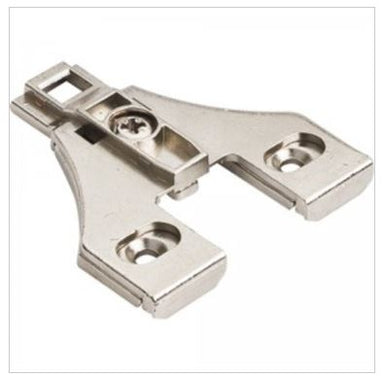 Heavy Duty 3 mm Cam Adjustable Zinc Die Cast Plate without Screws Recommended for 125 Degree Hinge-DirectSinks