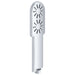 Dawn Stainless Steel Round Hand Shower with White Lines-Shower Faucets Fast Shipping at DirectSinks.