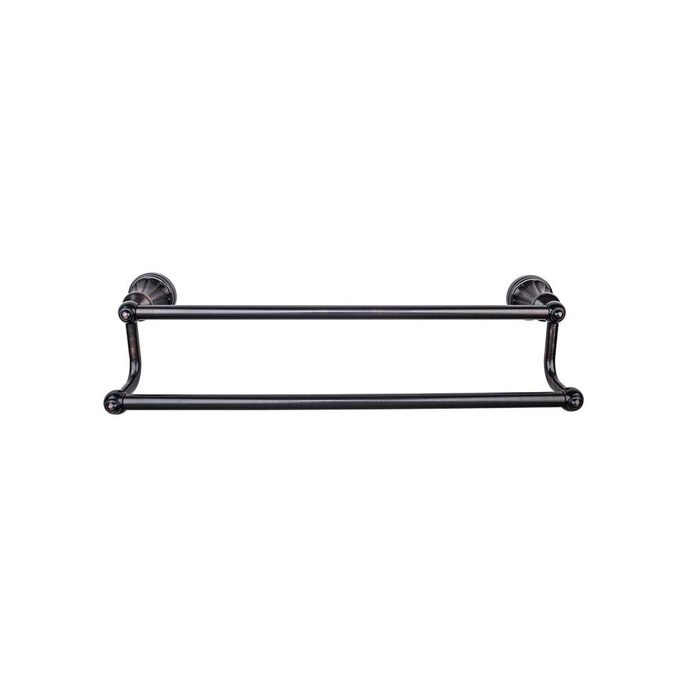 Top Knobs Hudson Double Bath Towel Bar-DirectSinks