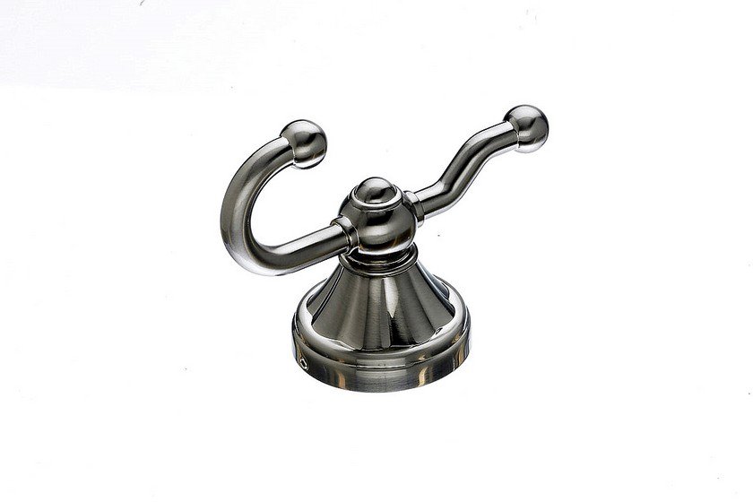 Topknobs HUD2BSN Double Hook in Brushed Satin Nickel-DirectSinks