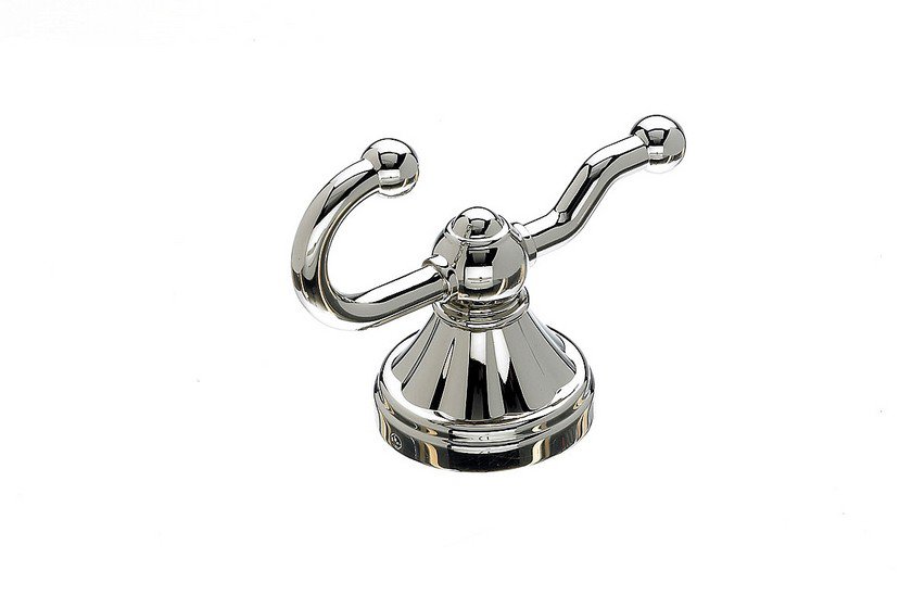 Topknobs HUD2PN Double Hook in Polished Nickel-DirectSinks