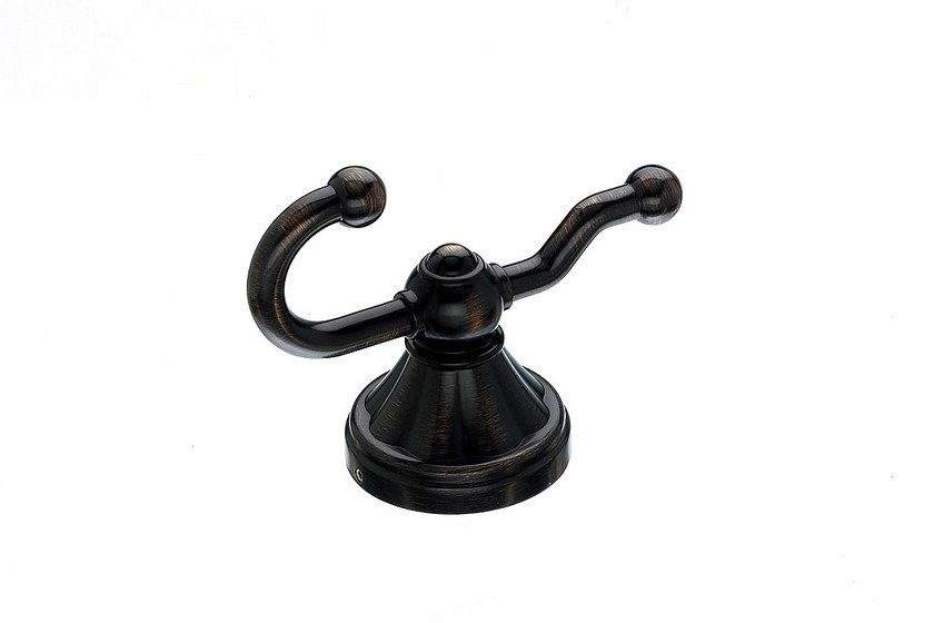 Topknobs HUD2TB Double Hook in Tuscan Bronze-DirectSinks