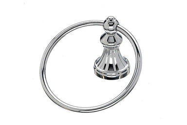Topknobs HUD5PC Towel Ring in Polished Chrome-DirectSinks
