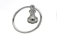 Topknobs HUD5PN Towel Ring in Polished Nickel-DirectSinks