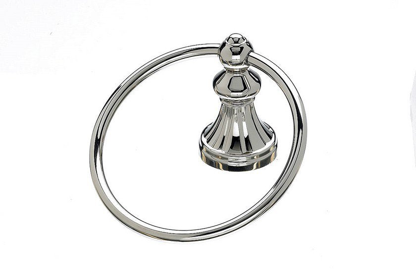 Topknobs HUD5PN Towel Ring in Polished Nickel-DirectSinks