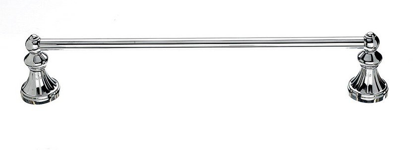 Topknobs HUD6PC 18" Single Towel Bar in Polished Chrome-DirectSinks