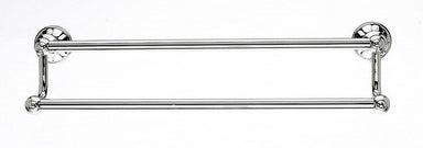 Topknobs HUD7PN 18" Double Towel Bars in Polished Nickel-DirectSinks