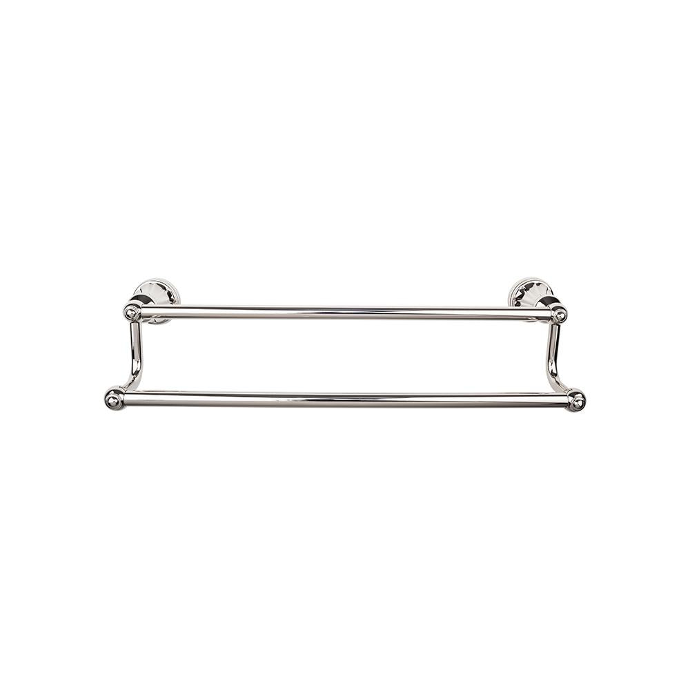 Top Knobs Hudson Double Bath Towel Bar-DirectSinks