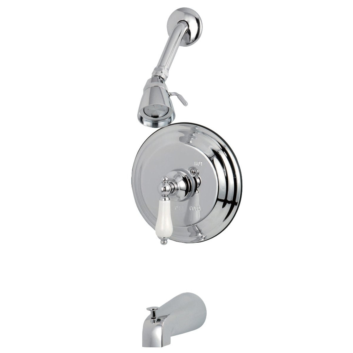 Kingston Brass Tub and Shower Trim Only in Polished Chrome
