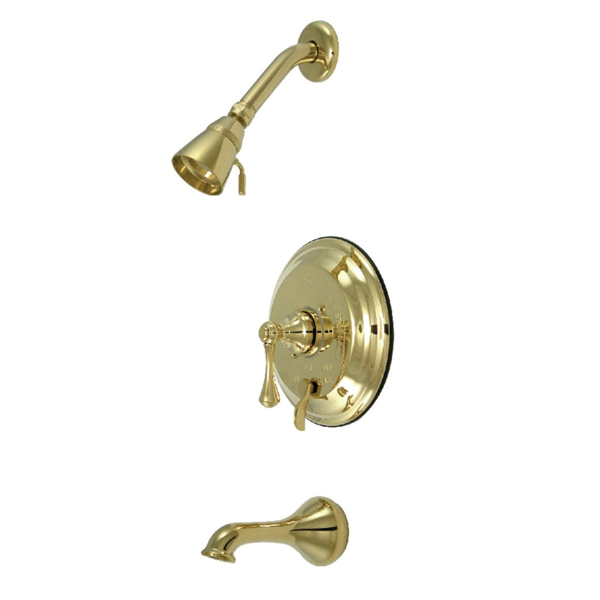 Kingston Brass Single Lever Handle Tub and Shower Faucet