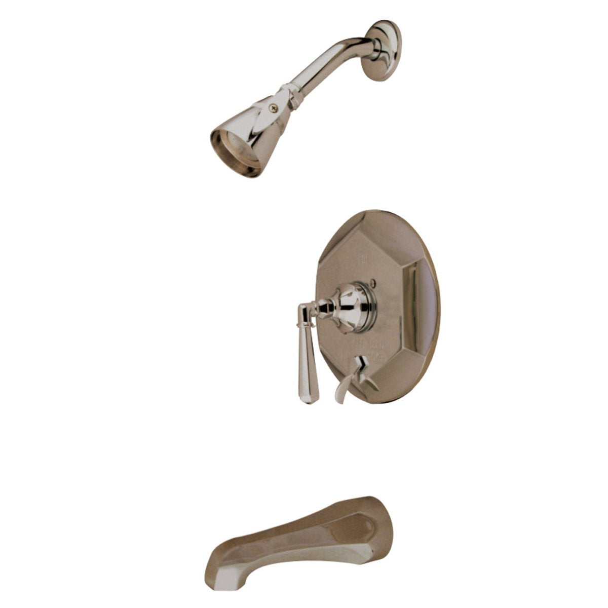 Kingston Brass KB463X0HL-P Tub and Shower Faucet