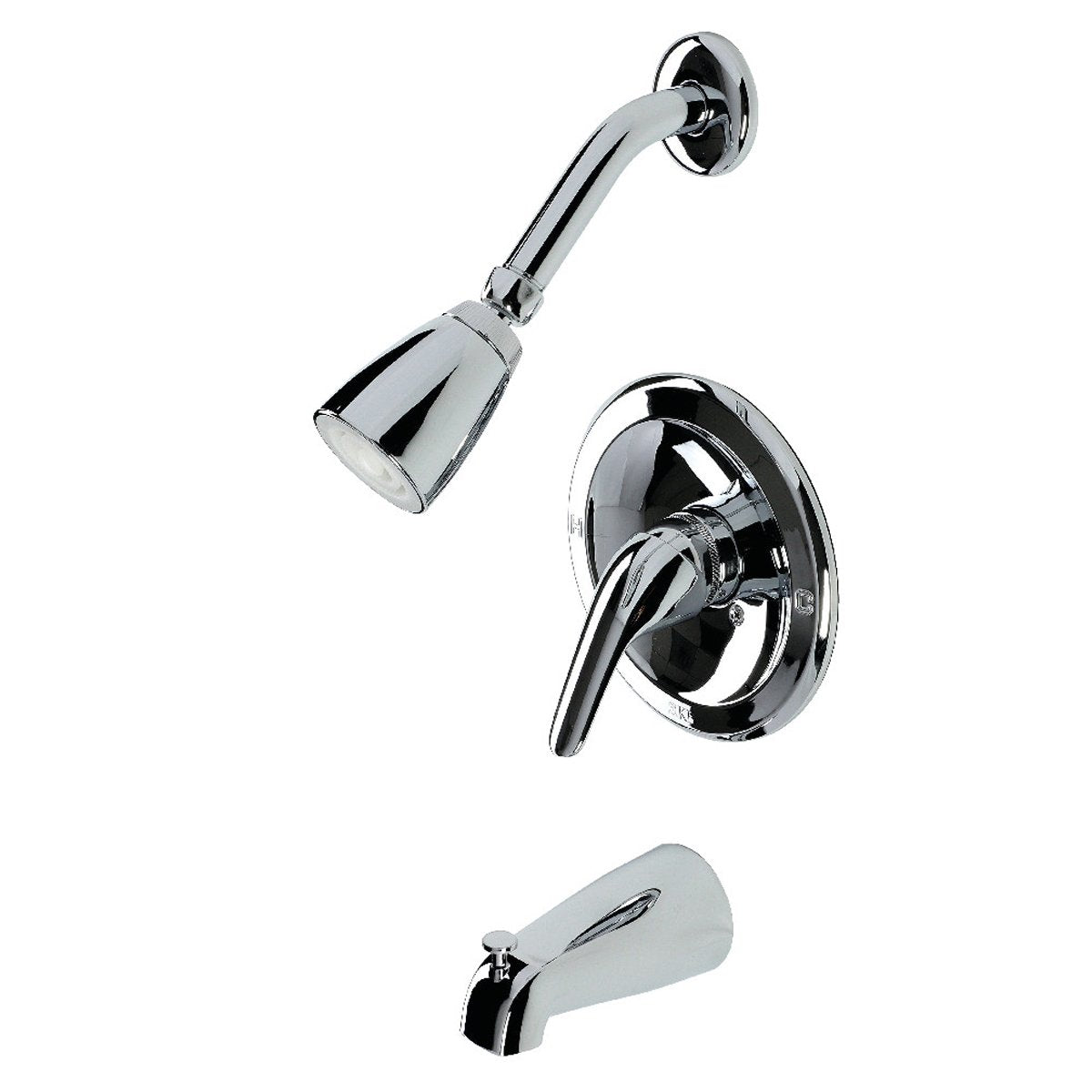 Kingston Brass KB53XL-P Tub and Shower Faucet