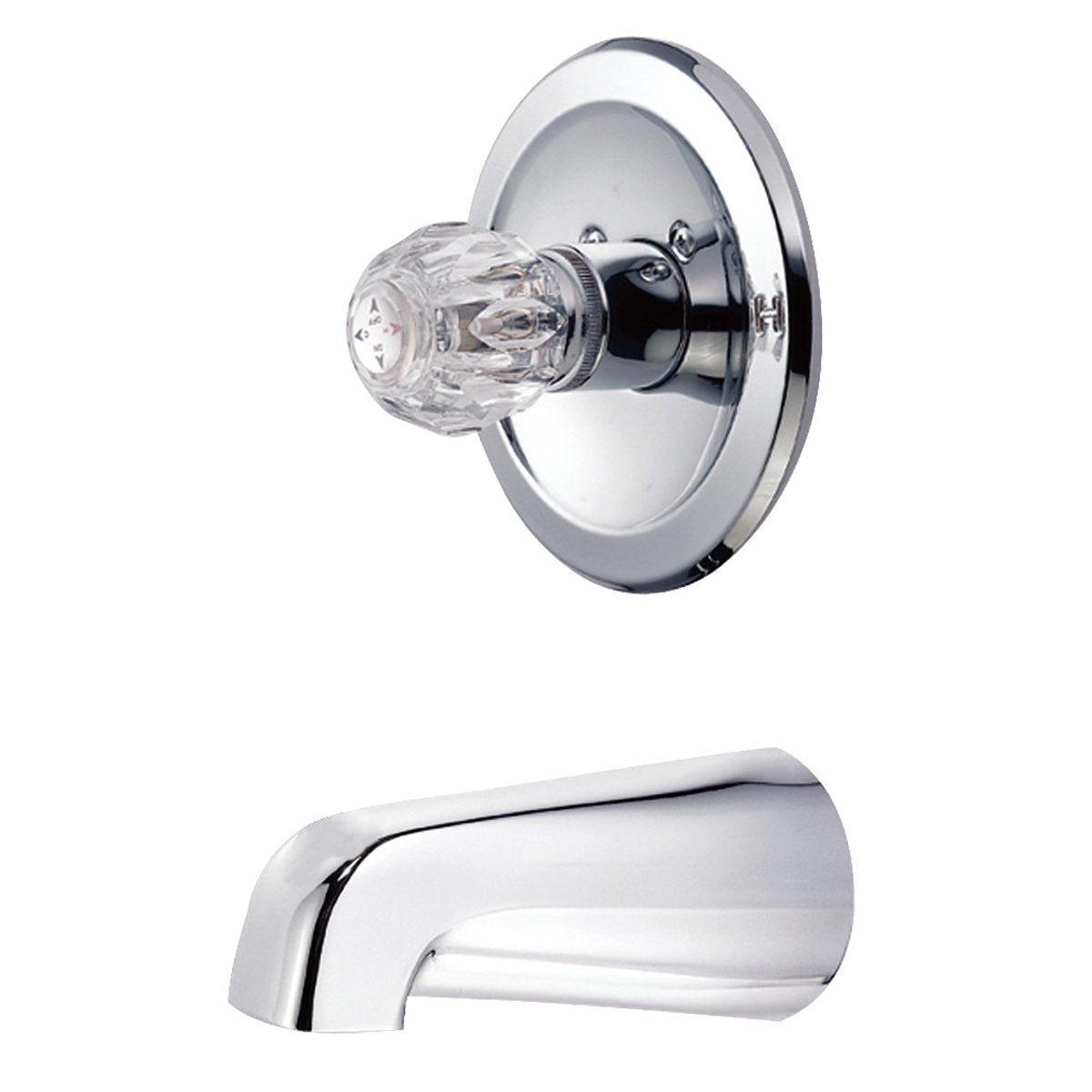 Kingston Brass KB531TO Tub Only in Polished Chrome