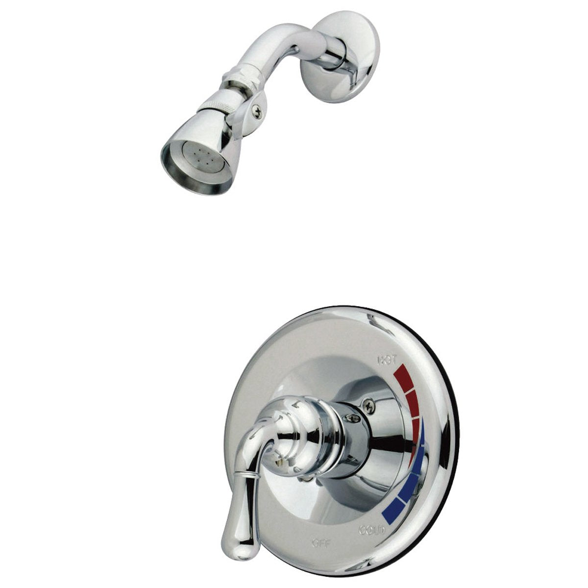 Kingston Brass Shower Trim Only For KB631 in Polished Chrome