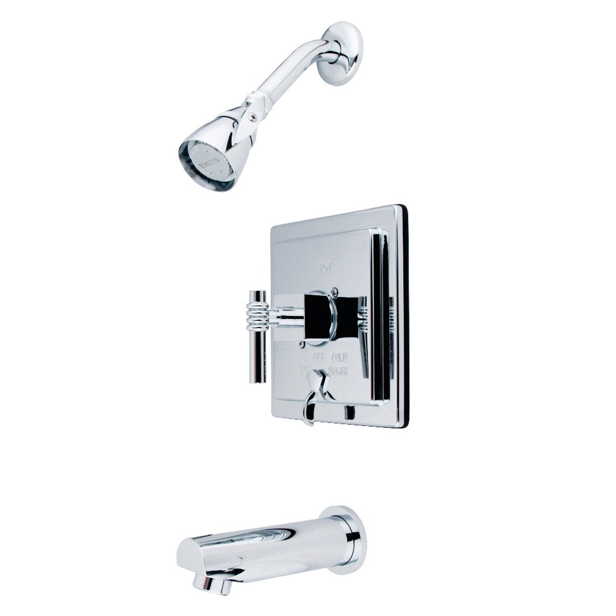 Kingston Brass Milano Tub and Shower Faucet
