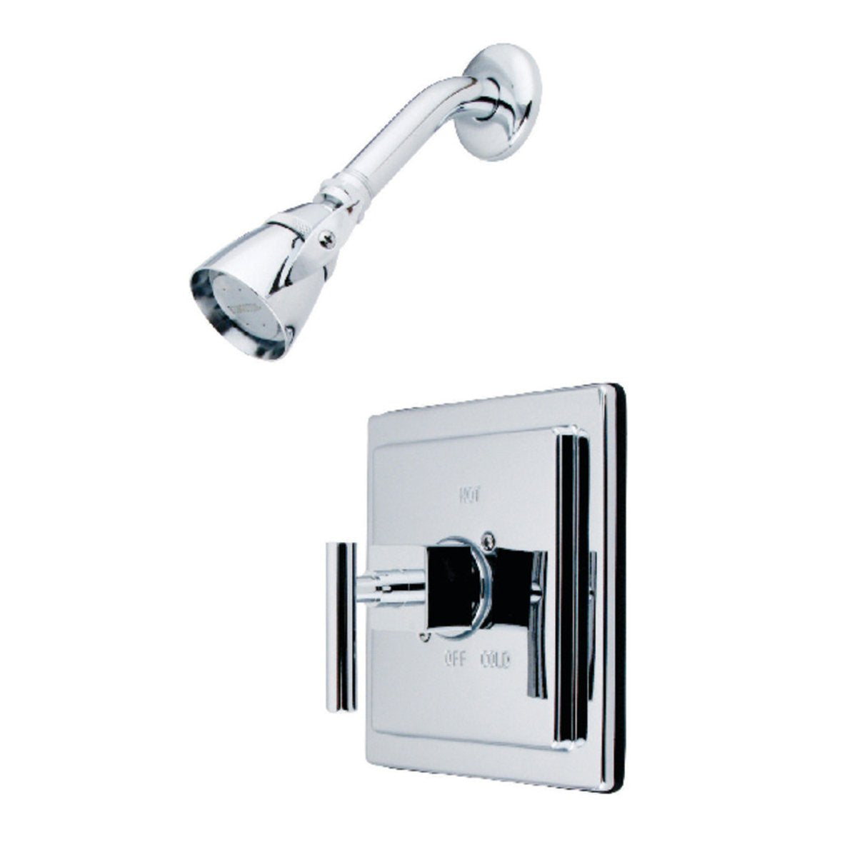 Kingston Brass KB8651CQLTSO Shower Faucet Trim Only in Polished Chrome