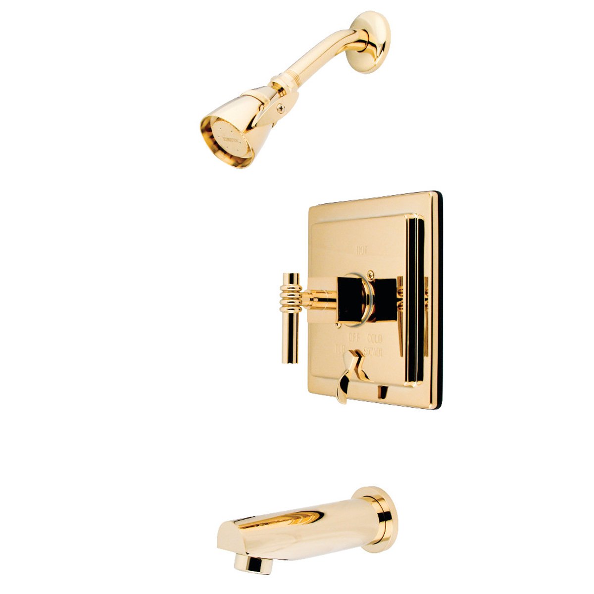 Kingston Brass Milano Tub and Shower Faucet