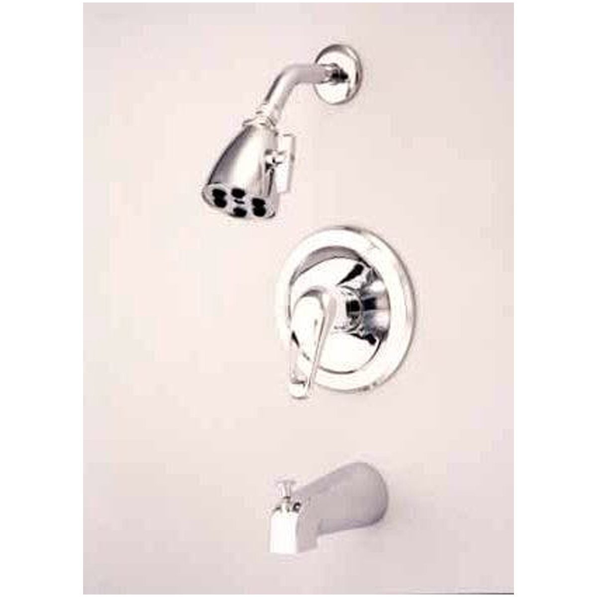 Kingston Brass KS511CK Tub and Shower Faucet in Polished Chrome