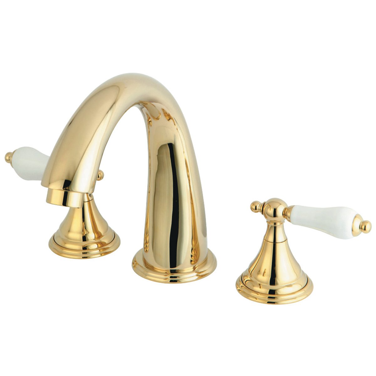 Kingston Brass KS536XPL-P Vintage Roman 8.44" x 8" x 7.13" Tub Faucet