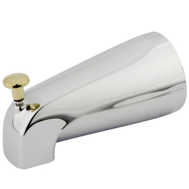 Kingston Brass Made to Match 5" Diverter Tub Spout in Polished Chrome and Polished Brass-Bathroom Accessories-Free Shipping-Directsinks.