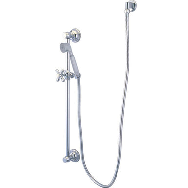 Kingston Brass Made to Match 4 Piece Shower Combo in Polished Chrome-Shower Faucets-Free Shipping-Directsinks.