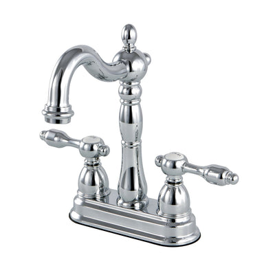 Kingston Brass Tudor 4" Center Bar Faucet-Bar Faucets-Free Shipping-Directsinks.