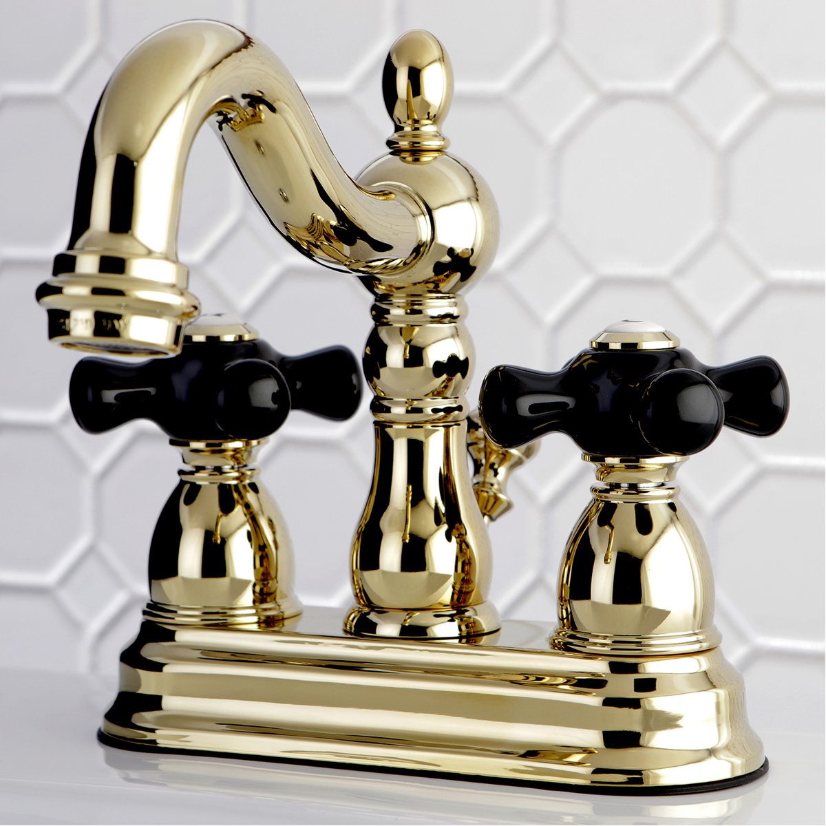 Kingston Brass Duchess 4-Inch Centerset 3-Hole Bathroom Faucet