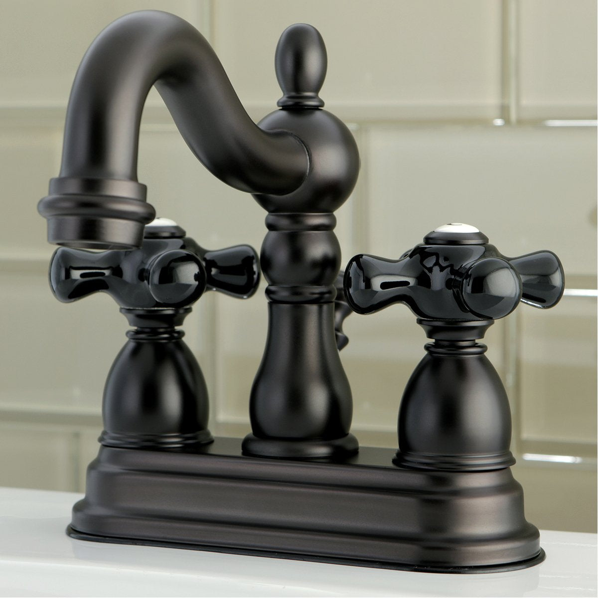 Kingston Brass Duchess 4-Inch Centerset 3-Hole Bathroom Faucet