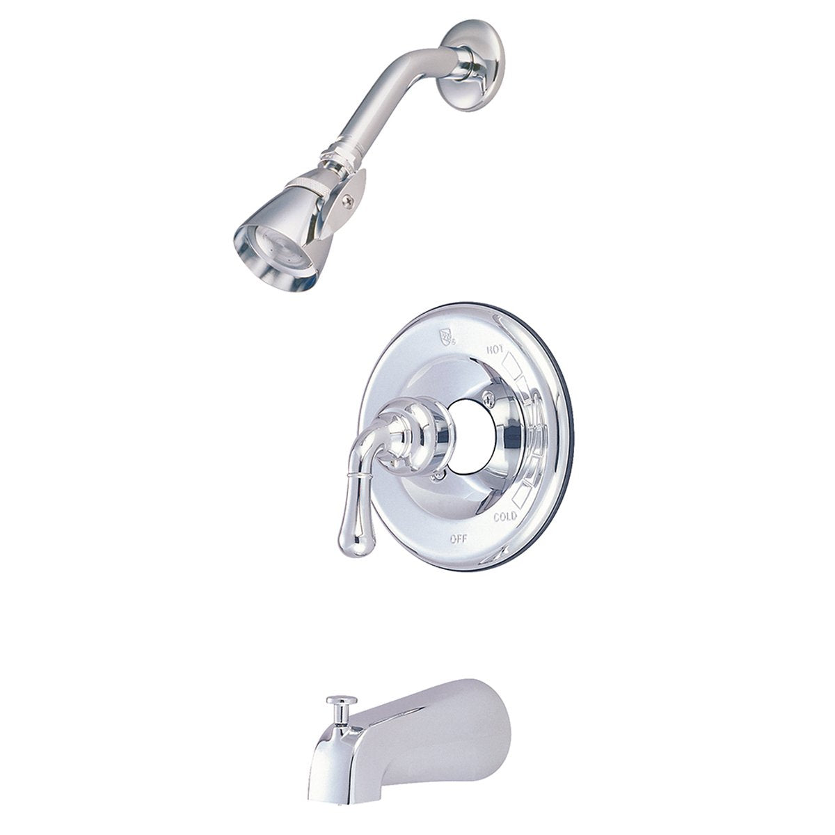 Kingston Brass Magellan Trim Only for Single Handle Tub and Shower Faucet in Polished Chrome-Shower Faucets-Free Shipping-Directsinks.