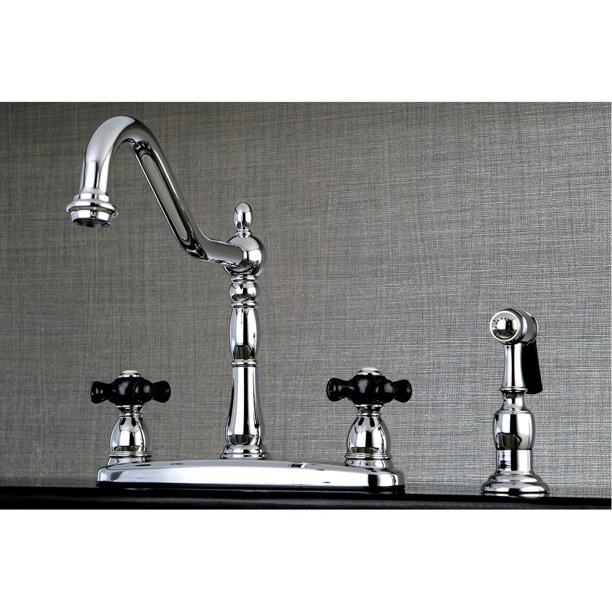 Kingston Brass Duchess Centerset 4-Hole Kitchen Faucet