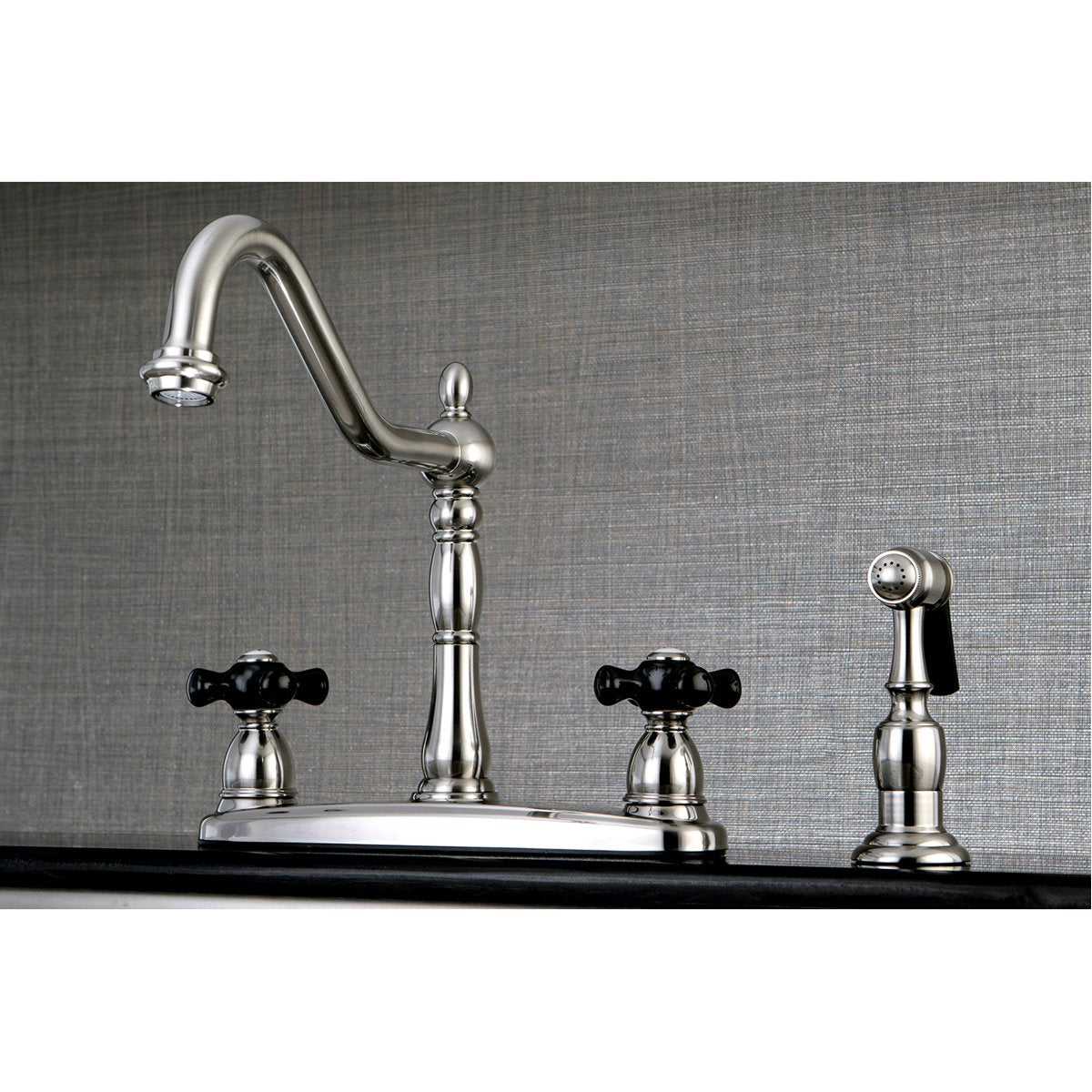 Kingston Brass Duchess Centerset 4-Hole Kitchen Faucet