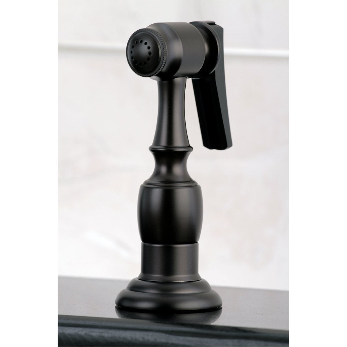 Kingston Brass Duchess Deck Mount Widespread 4-Hole Kitchen Faucet