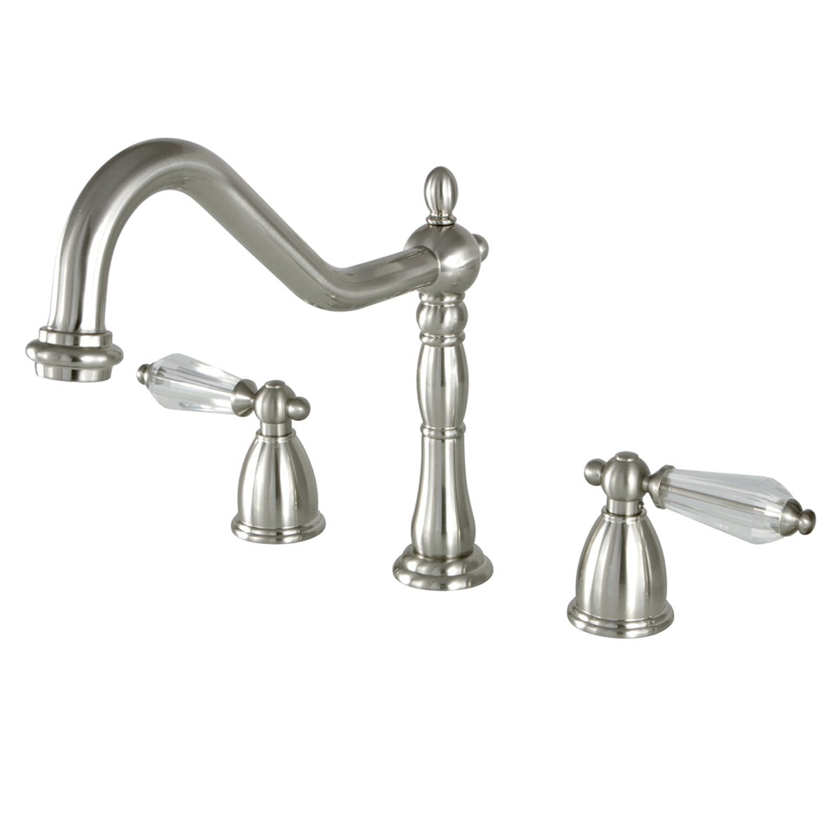 Kingston Brass 8" to 16" Widespread Kitchen Faucet Less Sprayer-Kitchen Faucets-Free Shipping-Directsinks.