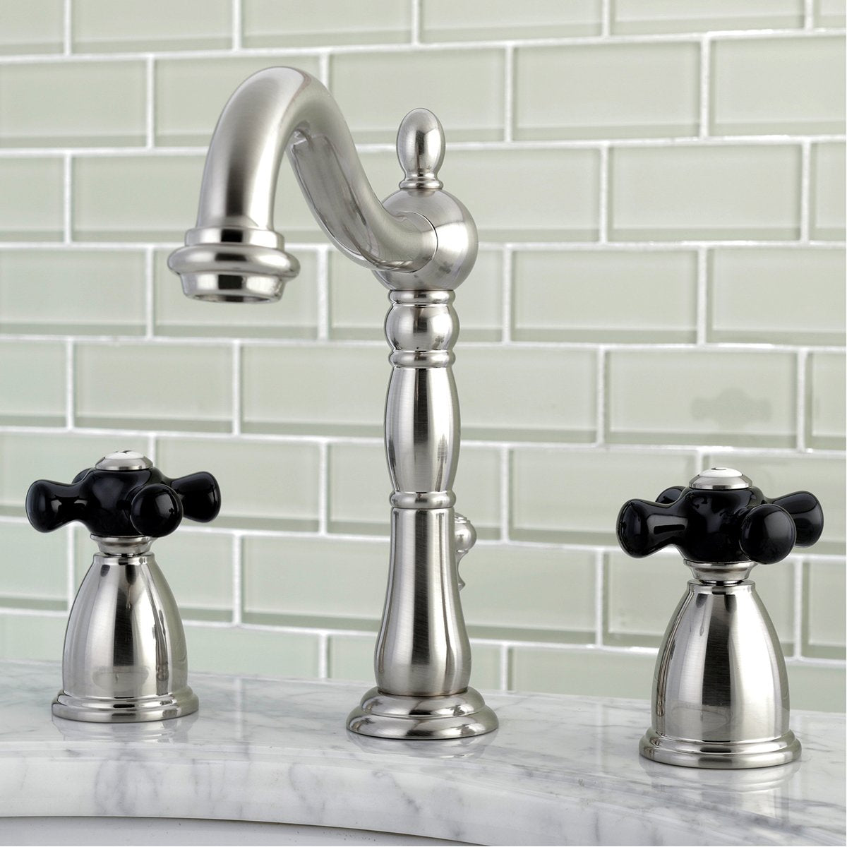 Kingston Brass Duchess 3-Hole 8-Inch Widespread Bathroom Faucet