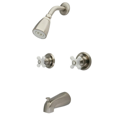 Kingston Brass KB248PX Magellan Two Handle Tub and Shower Faucet-Shower Faucets-Free Shipping-Directsinks.