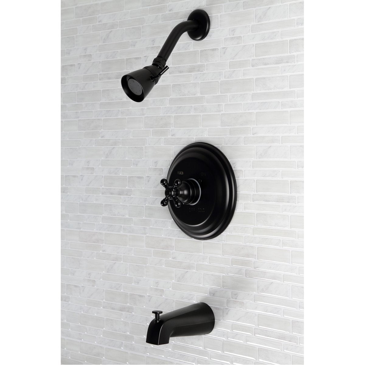 Kingston Brass Wall Mount Tub and Shower Faucet