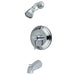 Kingston Brass KB2631DLT Concord Single Handle Tub and Shower, Trim only-Shower Faucets-Free Shipping-Directsinks.