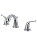 Kingston Brass Yosemite Mini Widespread Two Handle Lavatory Faucet-Bathroom Faucets-Free Shipping-Directsinks.